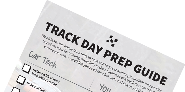 Track Day Prep Guide